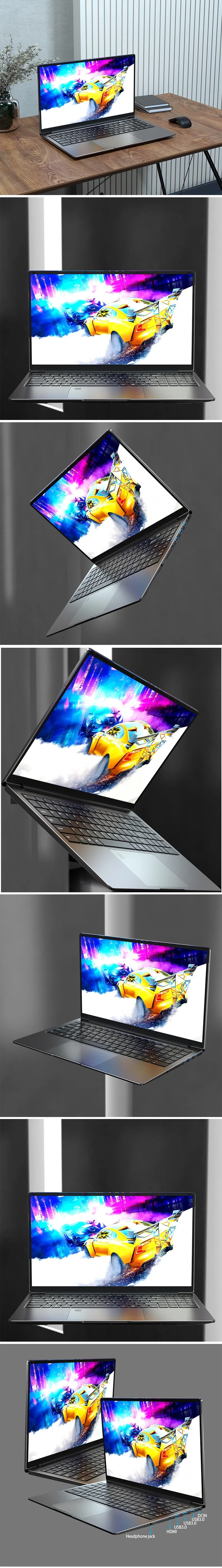 Professional Laptop Computer 14" 15.6" Pocket Laptop Portable Office Retail Notebooks Thin All in One PC High Speed Stock Notebook