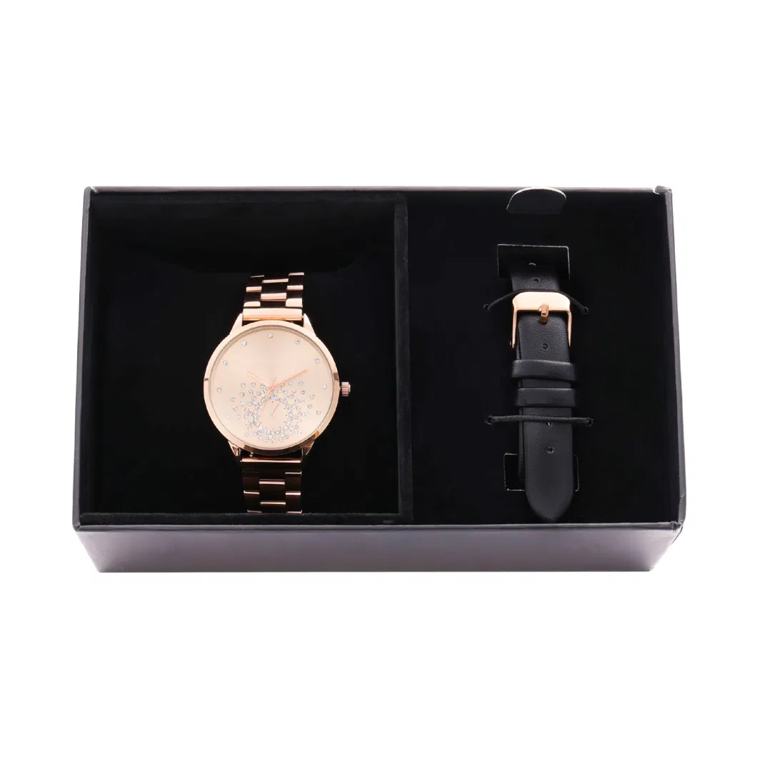 Elegant Ladies Watch Girls Jewelry, High Quality Steel Watch Jewelry Gift Sets Luxury Watch Jewelry, Fashion Wrist Watch Jewelry Sets