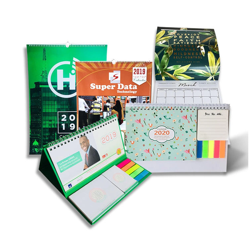 Cc-Printing High Quality Custom Eco-Friendly Paper Desk Calendar Printing Service